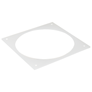 Amortisseurs de vibrations pour ventilateurs InLine 120 mm