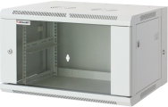 Armoire murale 19 pouces, 15U, double section