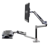 Ergotron 45-405-026 - aluminium - 106,7 cm (42") - 360° - -5 - 70° - 11,3 kg - 14 kg