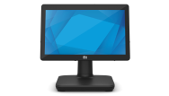 Système de point de vente Elo Touch Solutions, écran HD 15 pouces, sans système d'exploitation, Core i3, 8 Go de RAM, SSD 128 Go, écran capacitif projeté 10 points tactiles, sans cadre, antireflet, noir, sans pied, hub E/S mural - Écran plat - 38,1 cm