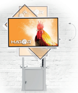 Hagor Wall Lift Pro Light III Flip 45kg 55" support de réglage en hauteur