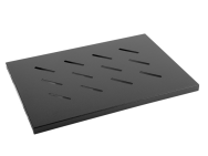 AK-1001-B : Étagère rack 1U 19", 120 kg, noire