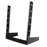 StarTech Rack de bureau 12U à 2 montants à cadre ouvert RK12OD