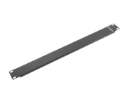 AK-1401-B : panneau vide 1U 19", noir
