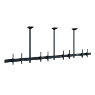Hagor 3314 - 160 kg - 116.8 cm (46") - 165.1 cm (65") - 200 x 200 mm - 600 x 400 mm - Black