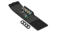 Wera 05134021001 - 15 pièces - Phillips - Pozidriv - Torx - PH 1 - PH 2 - PH 3 - PZ 1 - PZ 2 - PZ 3 - T10 - T15 - T20 - T25 - T30 - T40 - 140 mm