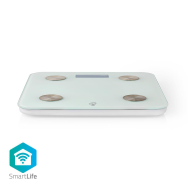 Balance intelligente Nedis WIFIHS10WT 180 kg écran LCD