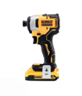 DEWALT DCF809D2T - Visseuse à chocs - Poignée pistolet - 1/4" - Noir, Jaune - 3200 tr/min - 190 Nm