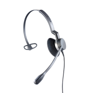 AGFEO Headset 2300 - Headset - Head-band - Office/Call center - Silver - Monaural - Wired