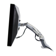 Bras LCD de bureau Ergotron série MX - 13,6 kg - 76,2 cm (30") - 75 x 75 mm - 200 x 200 mm - Aluminium