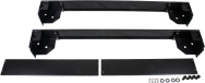 Rockstable 19" Plate-forme à roulettes creuses SPCC Acier Noir 800mm
