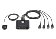 Périphérique de partage de périphériques USB 4 ports ATEN US424