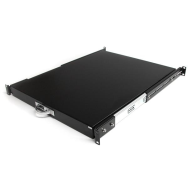 Etagère de serveur coulissante profonde StarTech 1U 22 po, noire