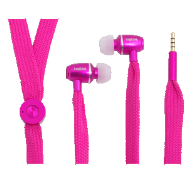 LogiLink HS0026 Écouteur intra-auriculaire rose 1,1 m