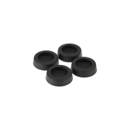Pieds en caoutchouc pour boîtier PC InLine, lot de 4