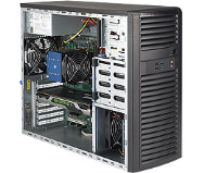 Supermicro SYS-5039C-T - Tour Midi - Barre de station de travail - Intel C246 - LGA 1151 (Socket H4) - DDR4-SDRAM - Serial ATA III