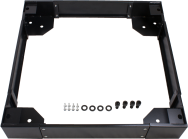 Rockstable 19" Plate-forme à roulettes à douille SPCC Acier Noir