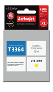 Cartouche d'encre Activejet AE-33YNX jaune 12 ml remplace Epson 33XL T3364