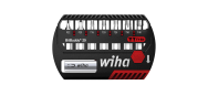 Wiha 42139 Jeu d'embouts - Combinaison 8 pièces Pozidriv et Torx