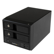 StarTech USB3.0/eSATA double baie sans plateau 3,5 pouces S352BU33RER
