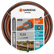 Gardena 18031 - 15 m - Noir, Orange - Pantalon uniquement - 25 bars