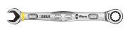 Wera Joker - 10 mm - Acier inoxydable - Acier au chrome-molybdène - Chromé - Mat - Allemagne