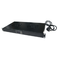 LogiLink FAU04FB 1U Panneau 4 ventilateurs Acier 1,8 m