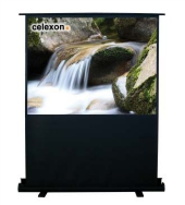 celexon 1090365 - Manuel - 194 cm - 146 cm - 4:3 - Noir - Blanc