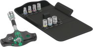Wera Kraftform Kompakt 400 RA Set 2 Cacciavite a crichetto 1/4