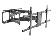 Support mural inclinable/pivotant Equip pour téléviseur 37"-90" - 200 x 200 mm - 816 x 410 mm - -15 - 5° - -60 - 60° - Acier - Noir