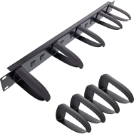Panneau de câbles InLine 19" 9 supports