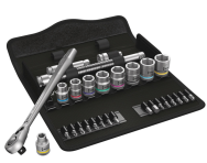 Wera 8100 SB 11 Zyklop 05004051001Metal-Knarrensatz Umschalt 3/8"-Antrieb