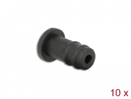 Delock 60251 - 3,5 mm - Élastomère thermoplastique (TPE) - Noir - Smartphone - 3,7 mm - 8 mm