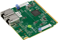 SuperMicro SIOM 2 ports GbE RJ45 Intel i350 avec support 1U (vente au détail)