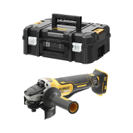DEWALT DCG406NT-XJ - Ponceuse à disque - Noir - Gris - Jaune - Aluminium - Plastique - Caoutchouc - 9000 tr/min - 96 dB - 85 dB