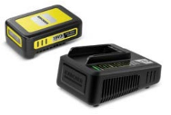 Kit chargeur de batterie Kärcher Power 18/25 2,5 Ah 18 V