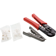 Kit d'outils de sertissage en ligne - pour prise réseau