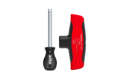 Wiha 29233 Tournevis, 120 mm, plastique noir/rouge, 375 g