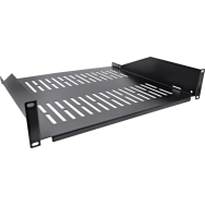 Étagère InLine 19" 2U 400 mm 20 kg