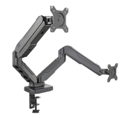 Rockstable RS-MM007 Advanced Dual Monitor Mount Clamp/Bolt Noir