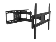 Support mural TV articulé Equip 37"-70" - 200 x 200 mm - 600 x 400 mm - -20 - 10° - -90 - 90° - Acier - Noir
