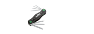 Wiha 23053 Outil, 9,5 cm, noir/vert