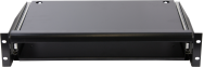 Rockstable 2U 19" Tiroir SPCC Acier Noir