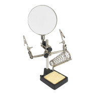 Support de soudage en ligne avec loupe
