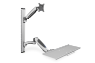 Support mural pour clavier et moniteur DIGITUS 27 pouces