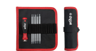 Wiha 32298 Tournevis avec jeu de lames interchangeables SYSTEM 6