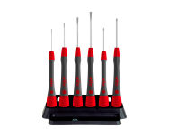 Jeu de tournevis Wiha, noir/rouge
