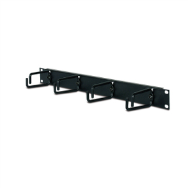 Organiseur de câbles horizontal APC 1U - Noir - 1U - 445 mm - 76 mm - 44 mm - 640 g