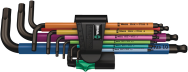 Wera 950/9 - Jeu de douilles - 9 pièces - Plastique - 1,5,2,2,5,3,4,5,6,8,10 mm - 9 cm - 22,4 cm