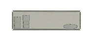 Supermicro MCP-260-00110-0N - Blindage d'E/S - Métallique - FCC - REACH